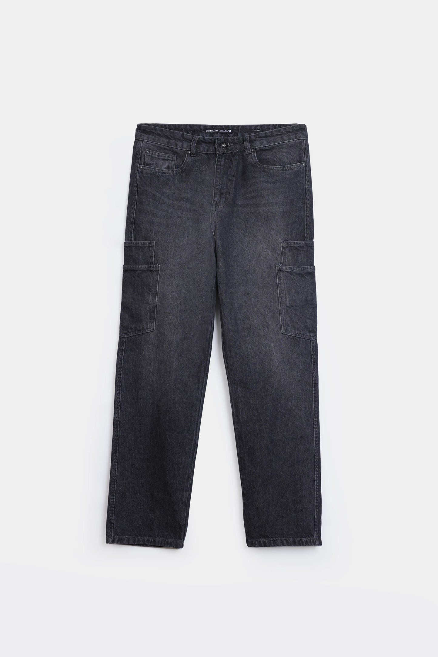 Carrot Fit Cargo Jeans - Cougar Clothing