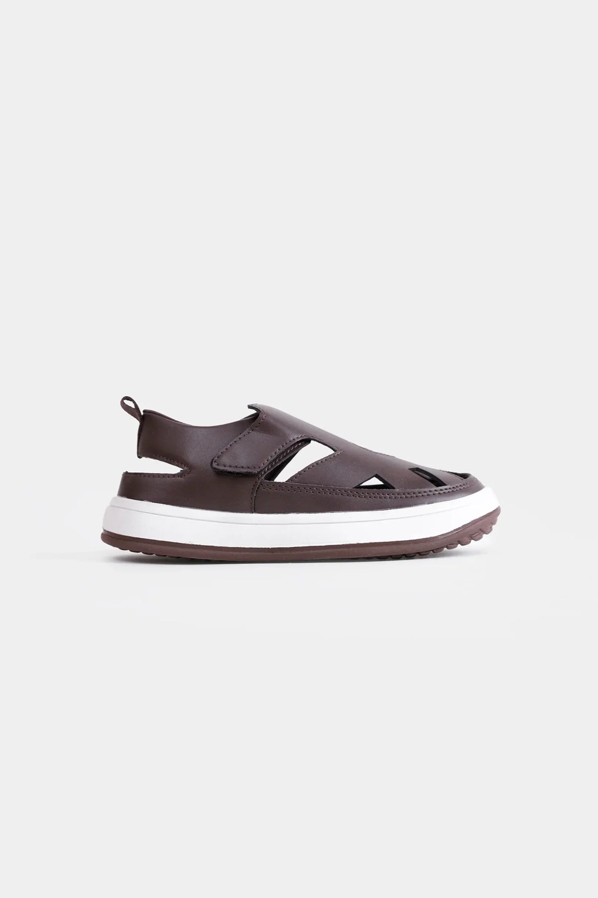 Slip-On Cutout Sandals - Cougar Clothing
