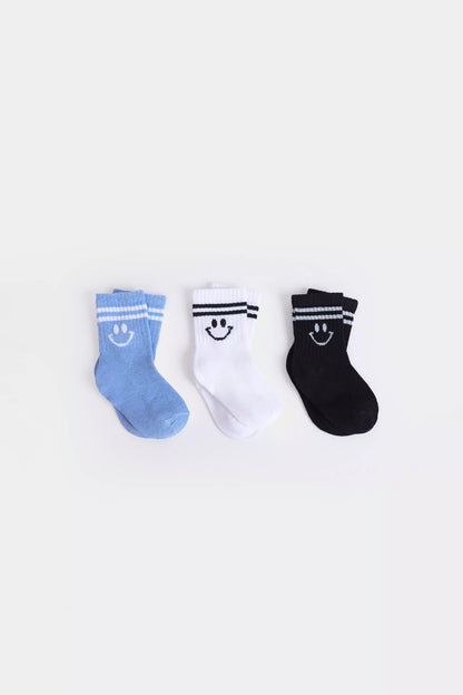 Pack of 3 Crew Socks - Cougar Clothing