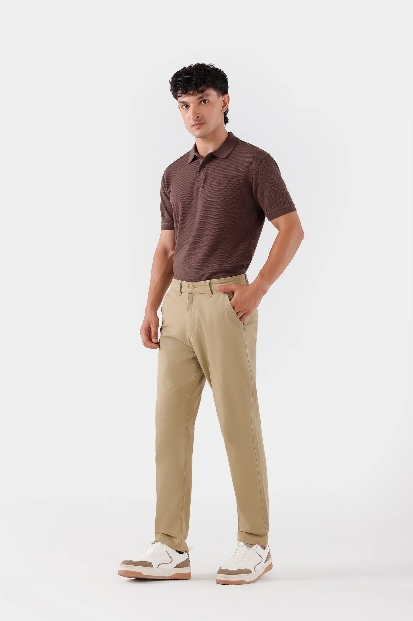 Straight Fit Chino Pants - Cougar Clothing