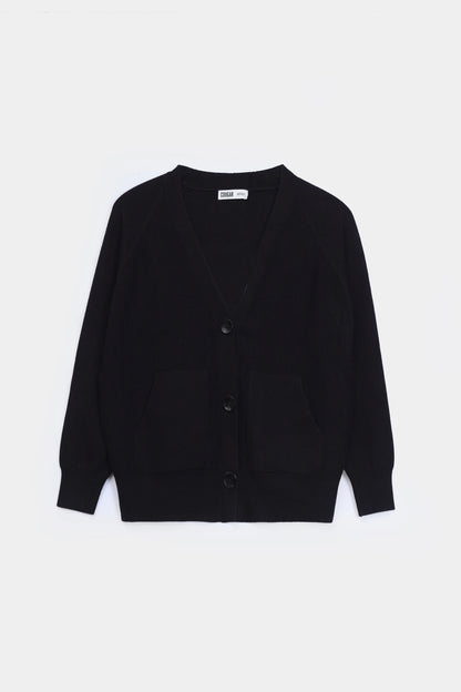 Button-Front Cardigan