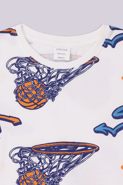 All Over Printed T-Shirt - Cougar Clothing