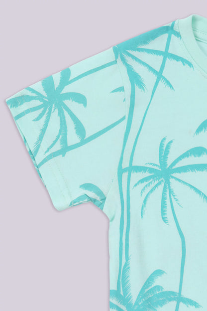 Tropical Printed T-Shirt - Cougar Clothing