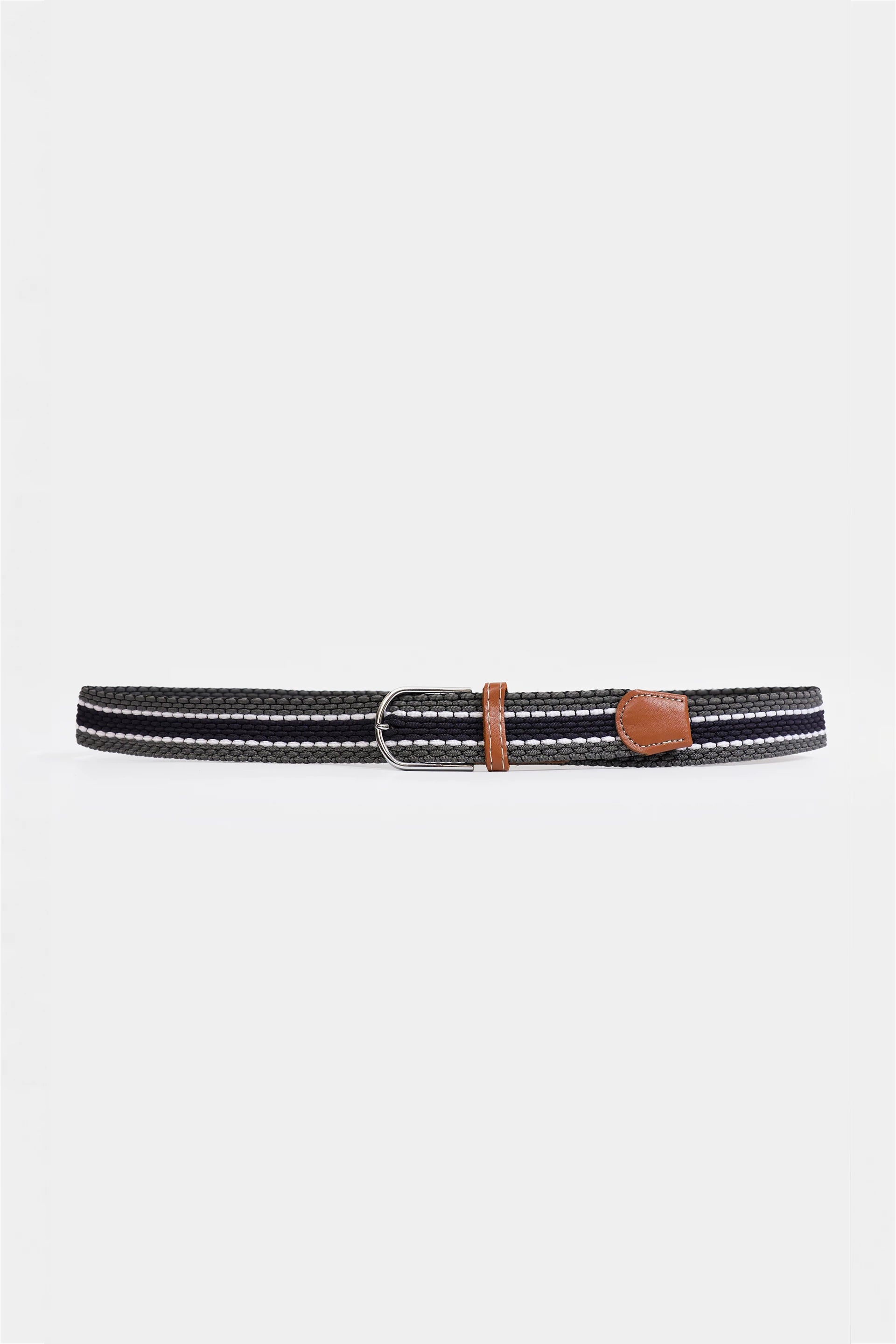 Striped Textured Belt - Cougar Clothing