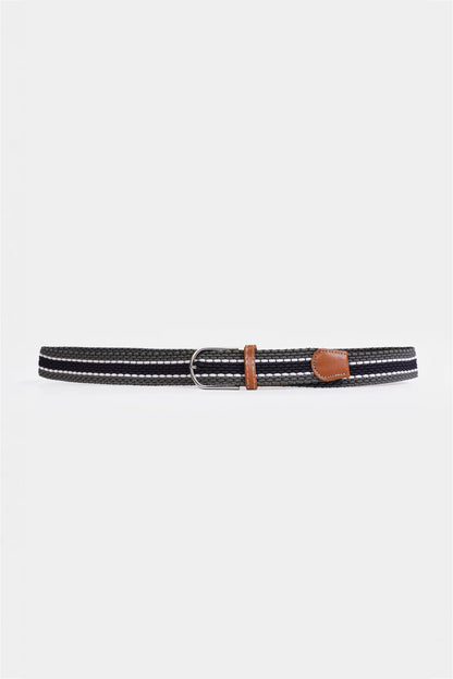 Striped Textured Belt - Cougar Clothing