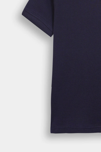 Quarter Zip Polo - Cougar Clothing