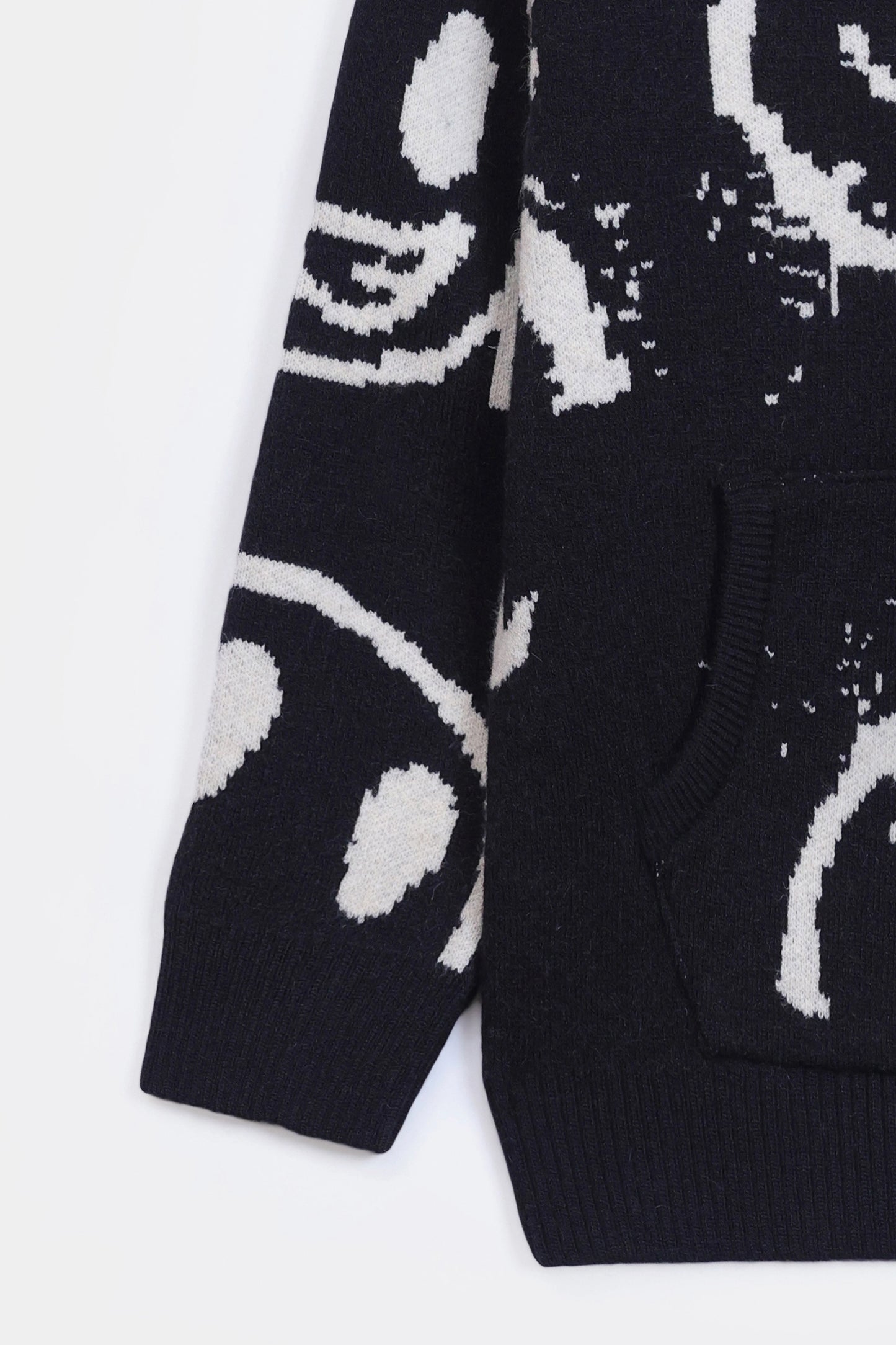 Jacquard Knit Hoodie - Cougar Clothing