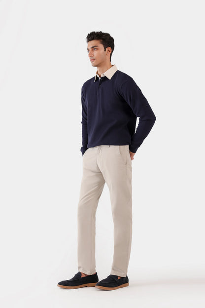 Basic Slim Chino Pants - Cougar Clothing