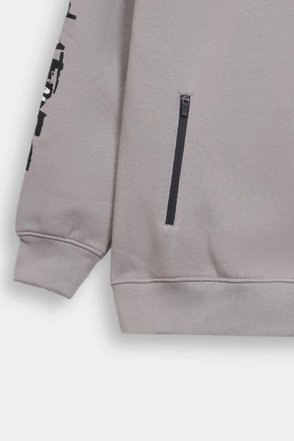 Graphic Hoodie With Zip Pockets - Cougar Clothing