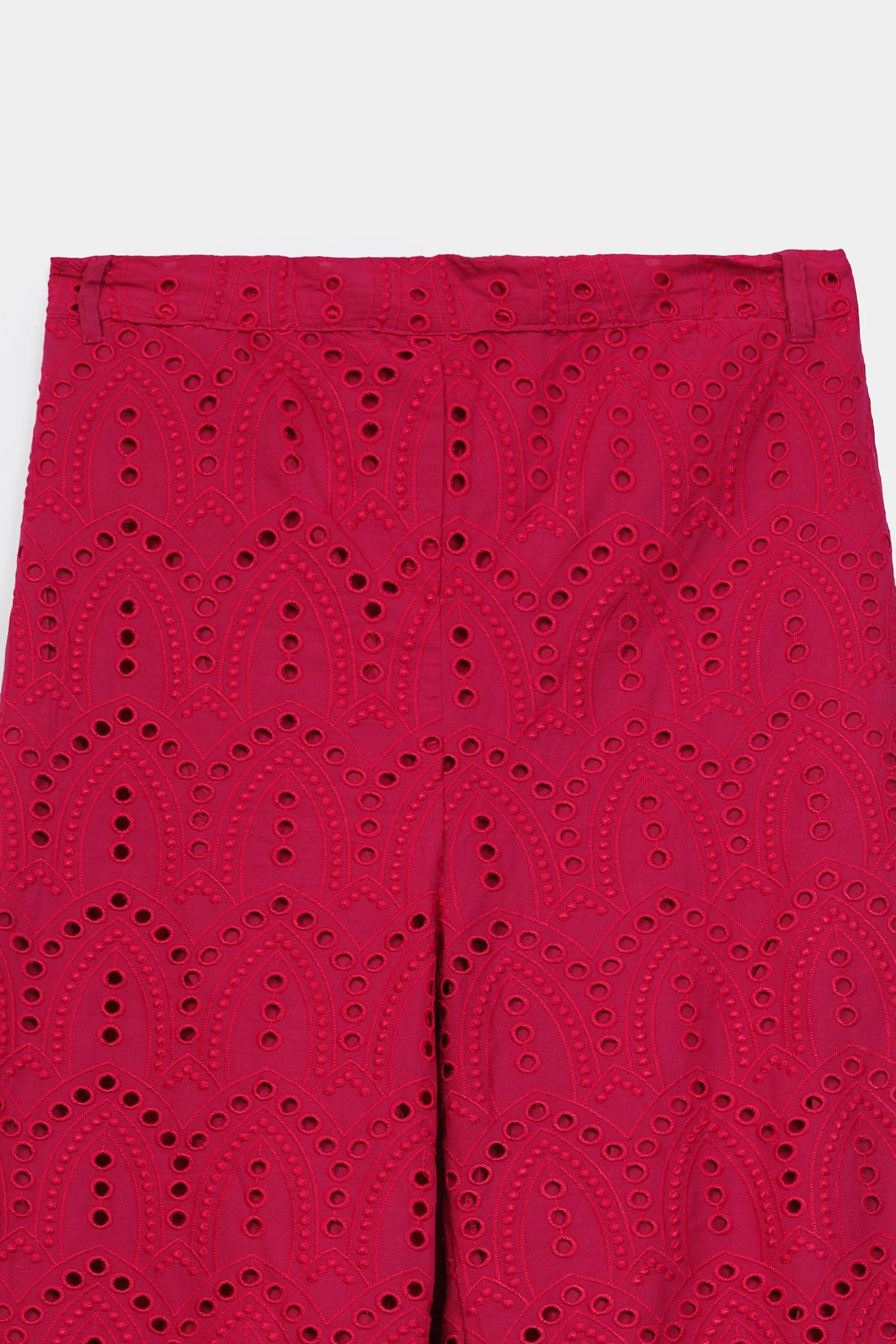Schiffli Embroidered Trousers - Cougar Clothing