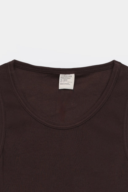 Ribbed Tank Top - Cougar Clothing