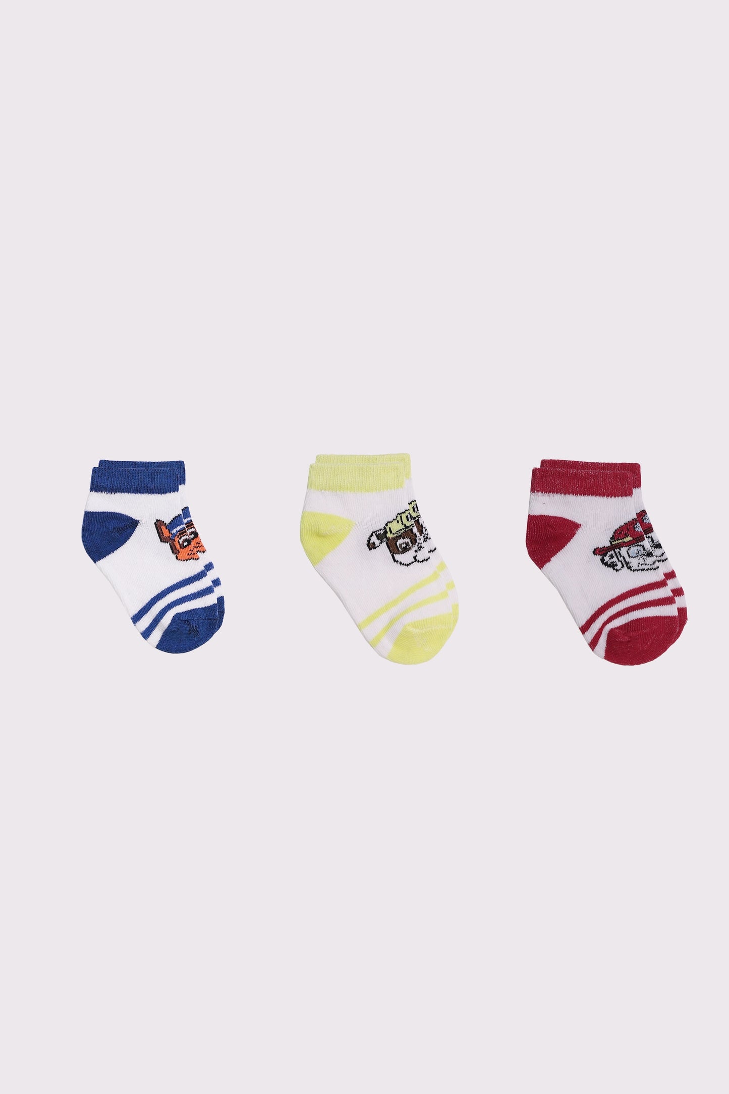 Pack of 3 Graphic Ankle Socks - Cougar Clothing