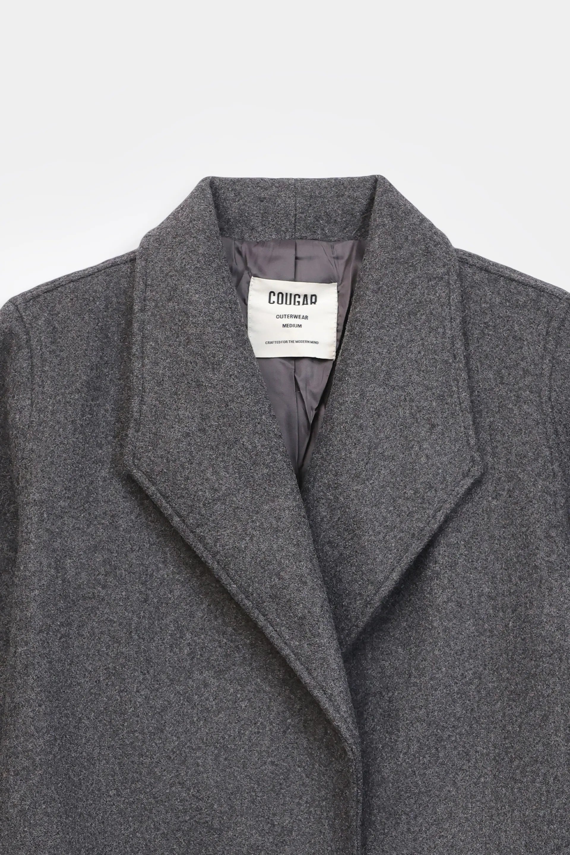 Wool Mix Coat - Cougar Clothing