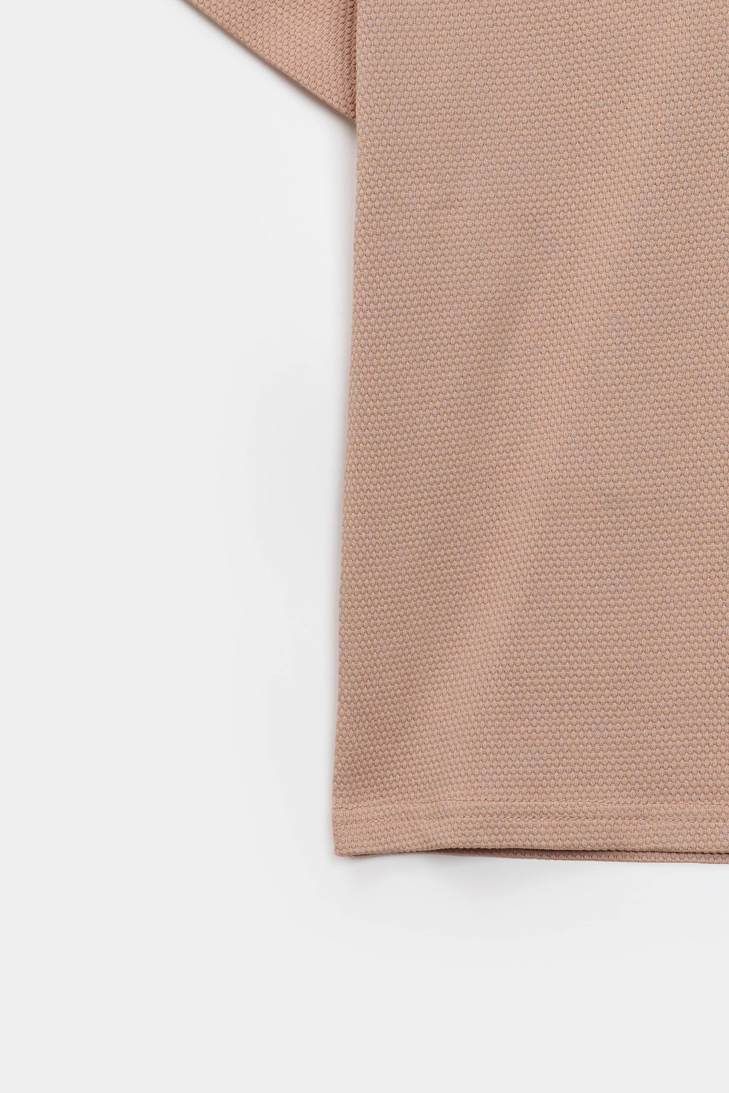 Popcorn Knit T-Shirt - Cougar Clothing
