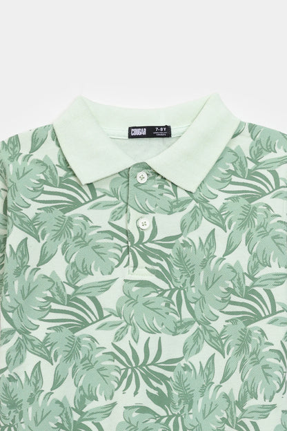 All-Over Printed Polo - Cougar Clothing