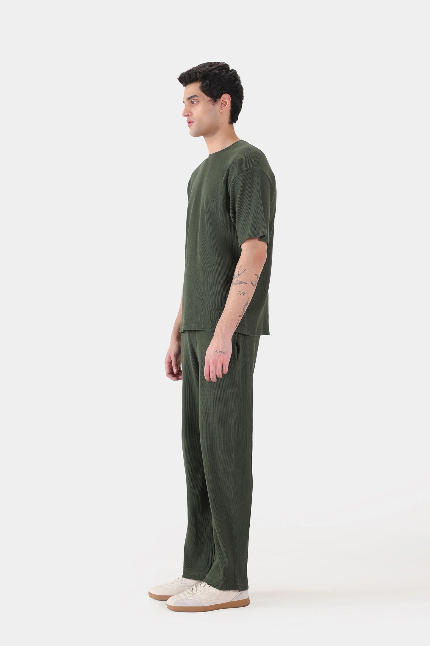 Waffle Knit Trousers - Cougar Clothing