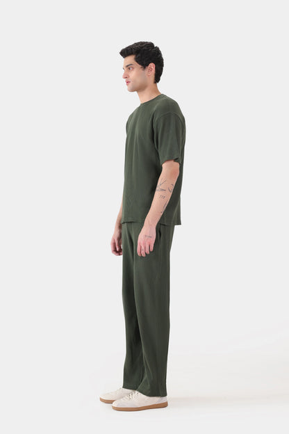 Waffle Knit Trousers - Cougar Clothing