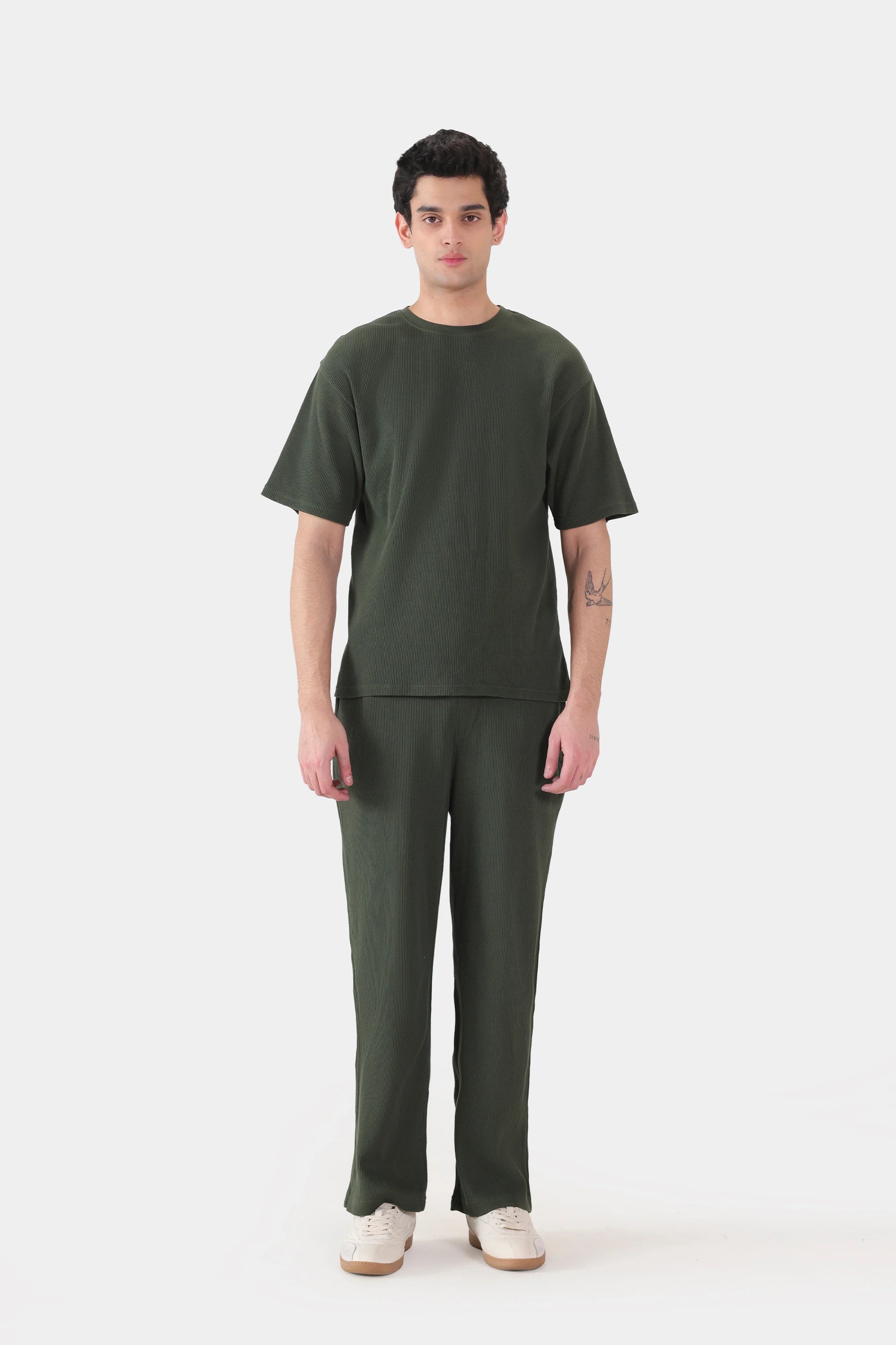 Waffle Knit Trousers - Cougar Clothing