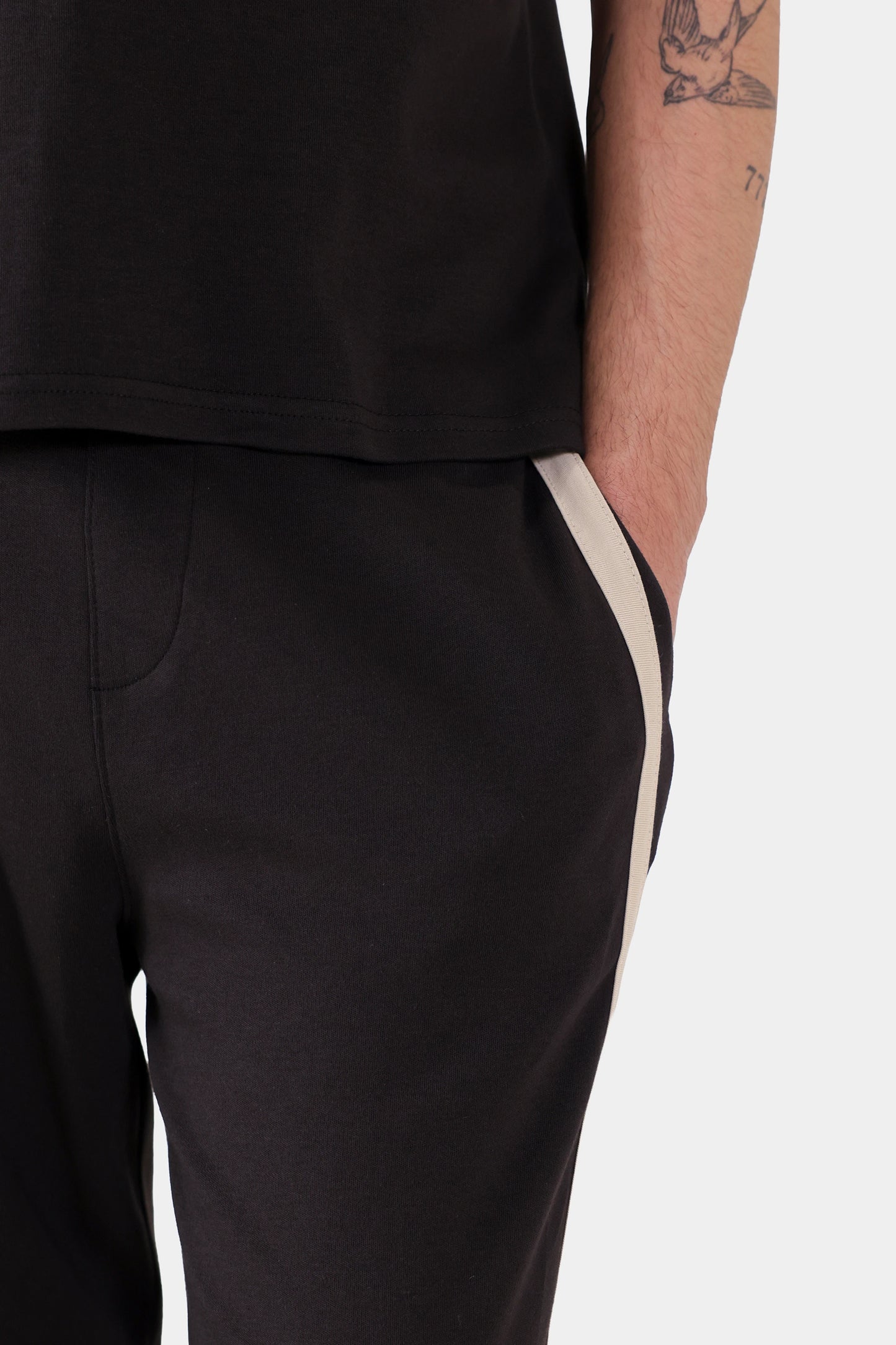 Side Striped Relaxed Fit Trousers - Cougar Clothing