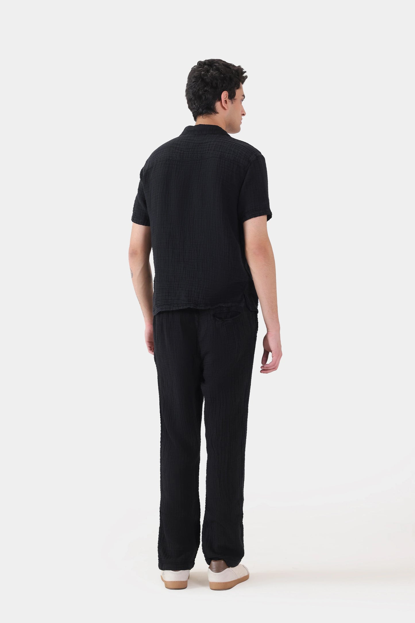 Muslin Relaxed Trousers - Cougar Clothing