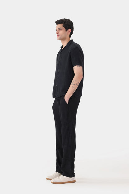 Muslin Relaxed Trousers - Cougar Clothing