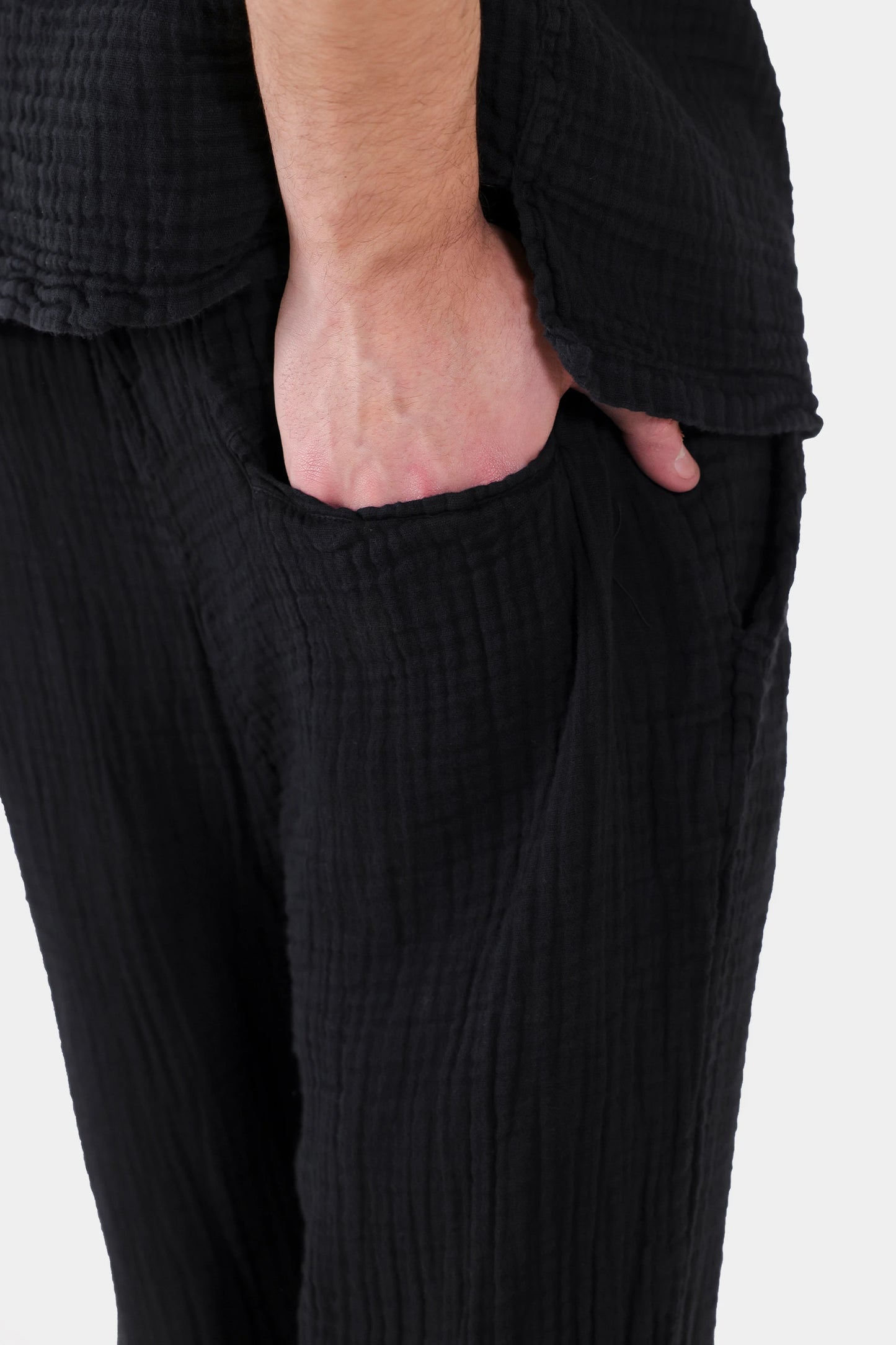 Muslin Relaxed Trousers - Cougar Clothing