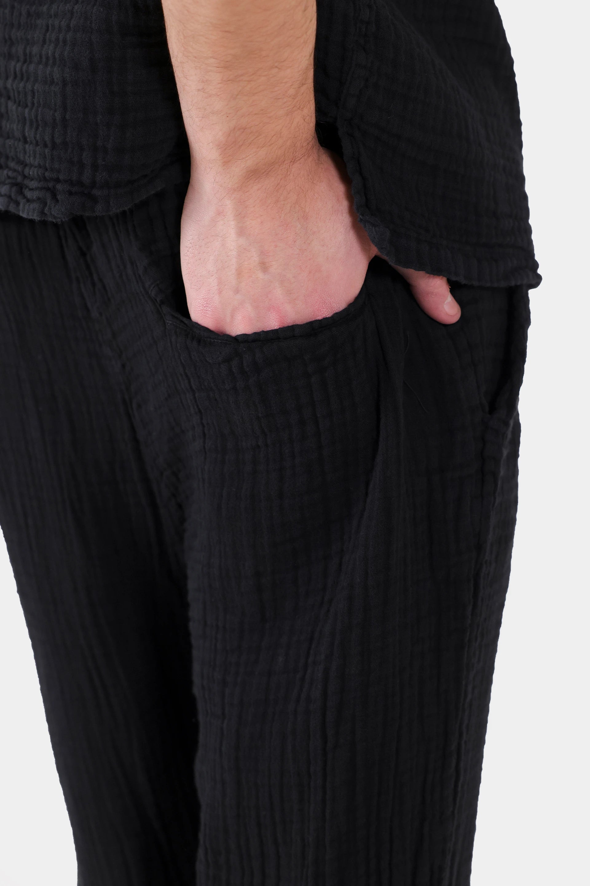 Muslin Relaxed Trousers - Cougar Clothing