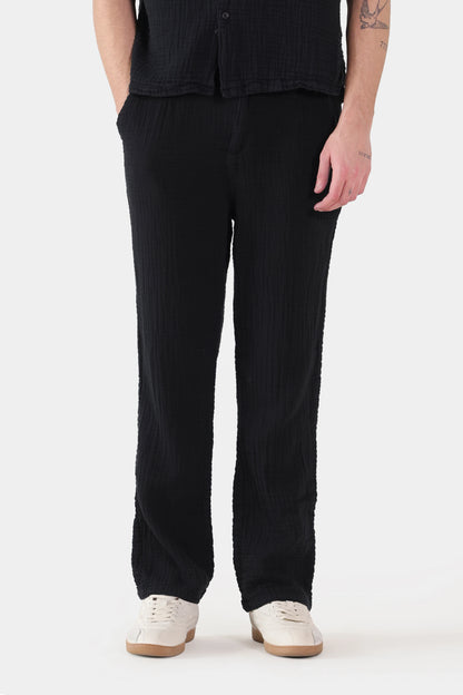 Muslin Relaxed Trousers - Cougar Clothing