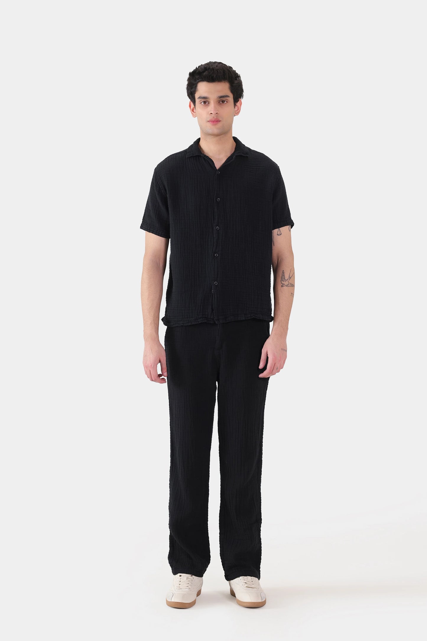 Muslin Relaxed Trousers - Cougar Clothing
