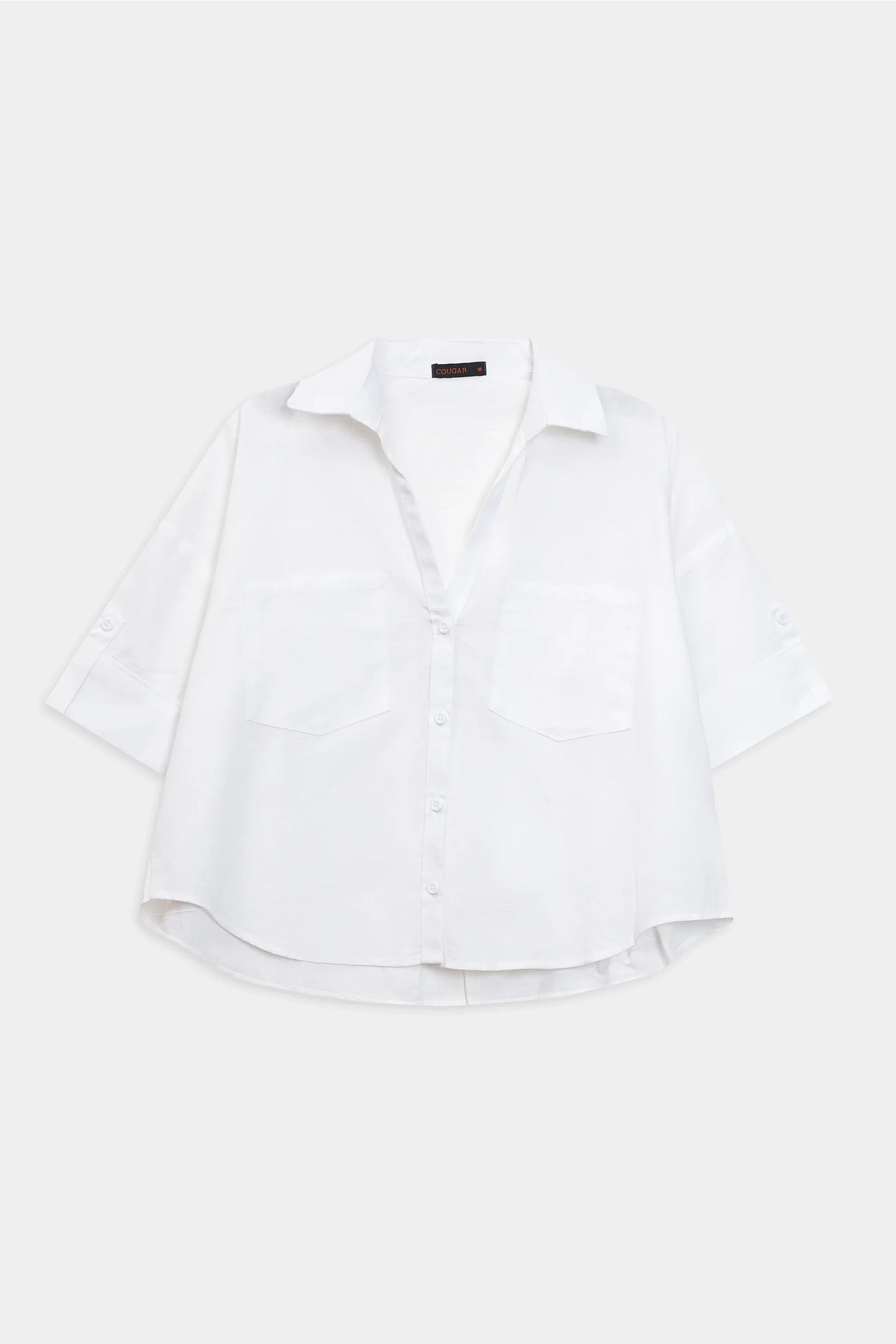 Shirt With Patch Pockets - Cougar Clothing