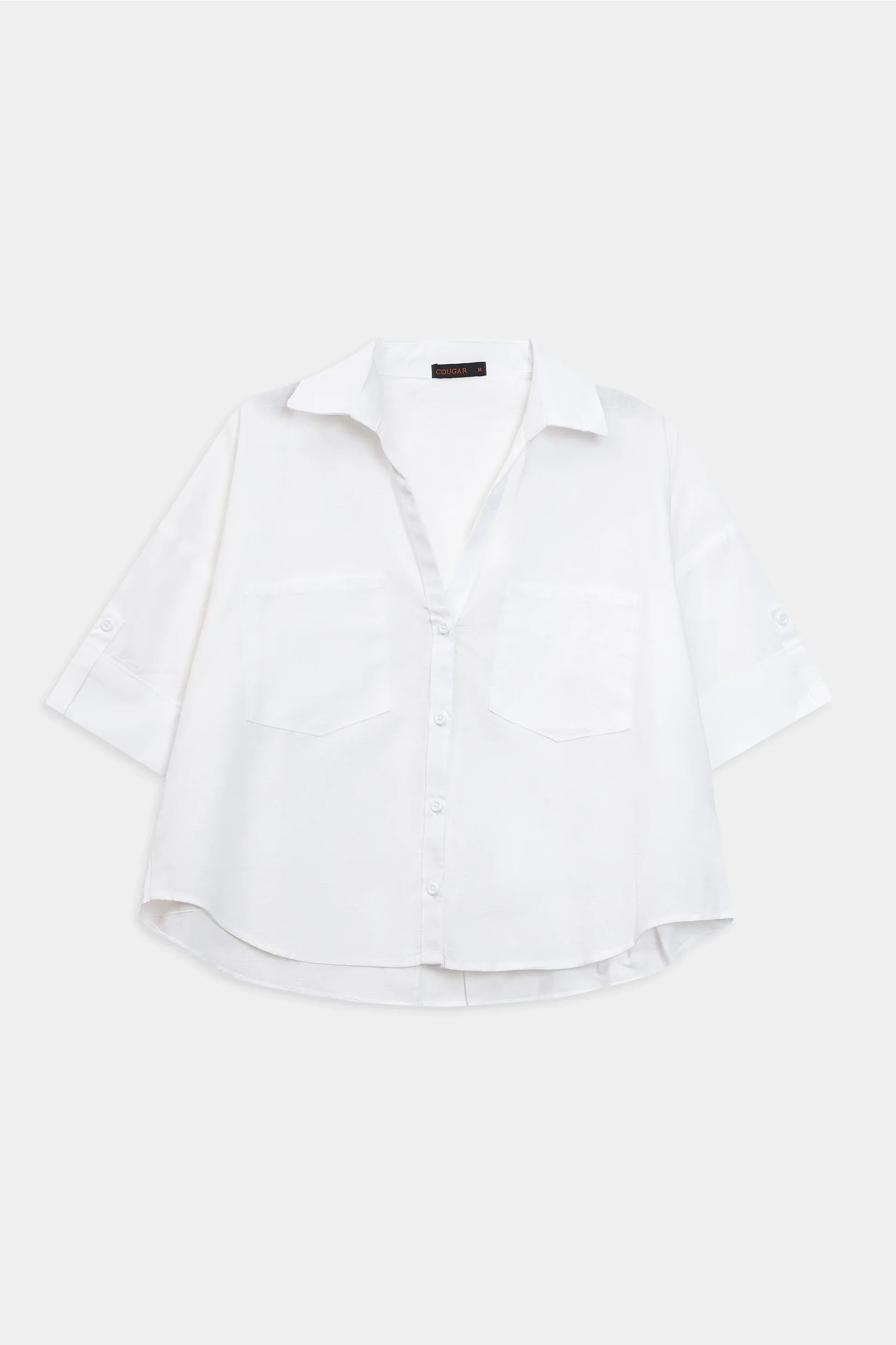 Shirt With Patch Pockets - Cougar Clothing