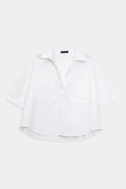 Shirt With Patch Pockets - Cougar Clothing