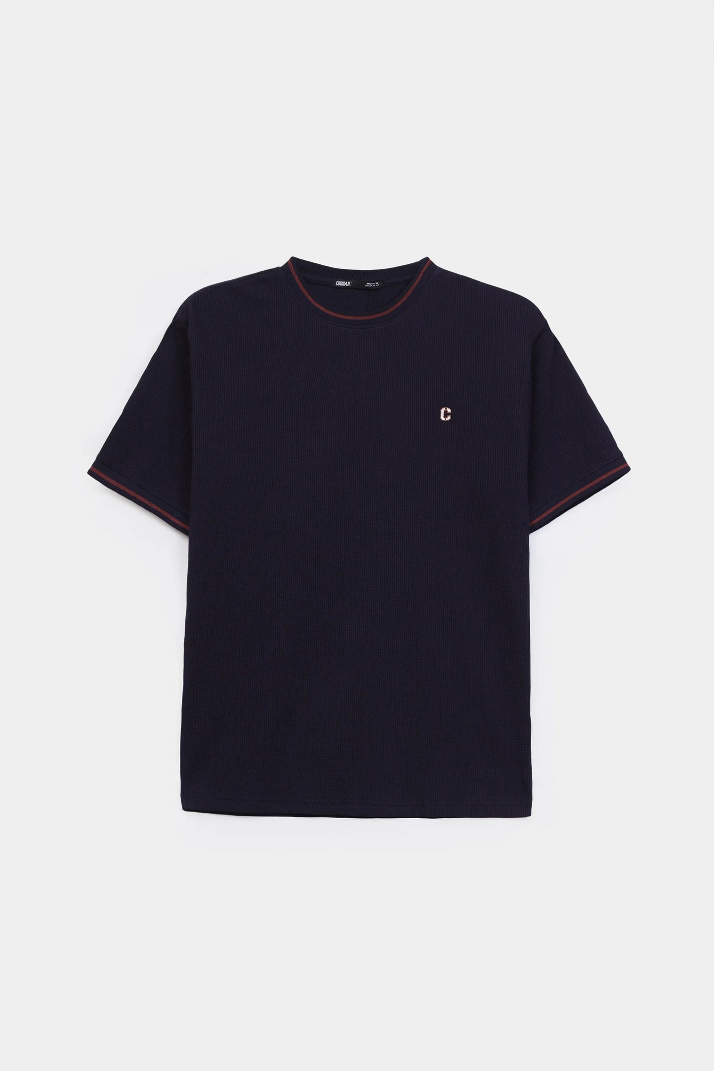 Waffle Knit T-Shirt - Cougar Clothing