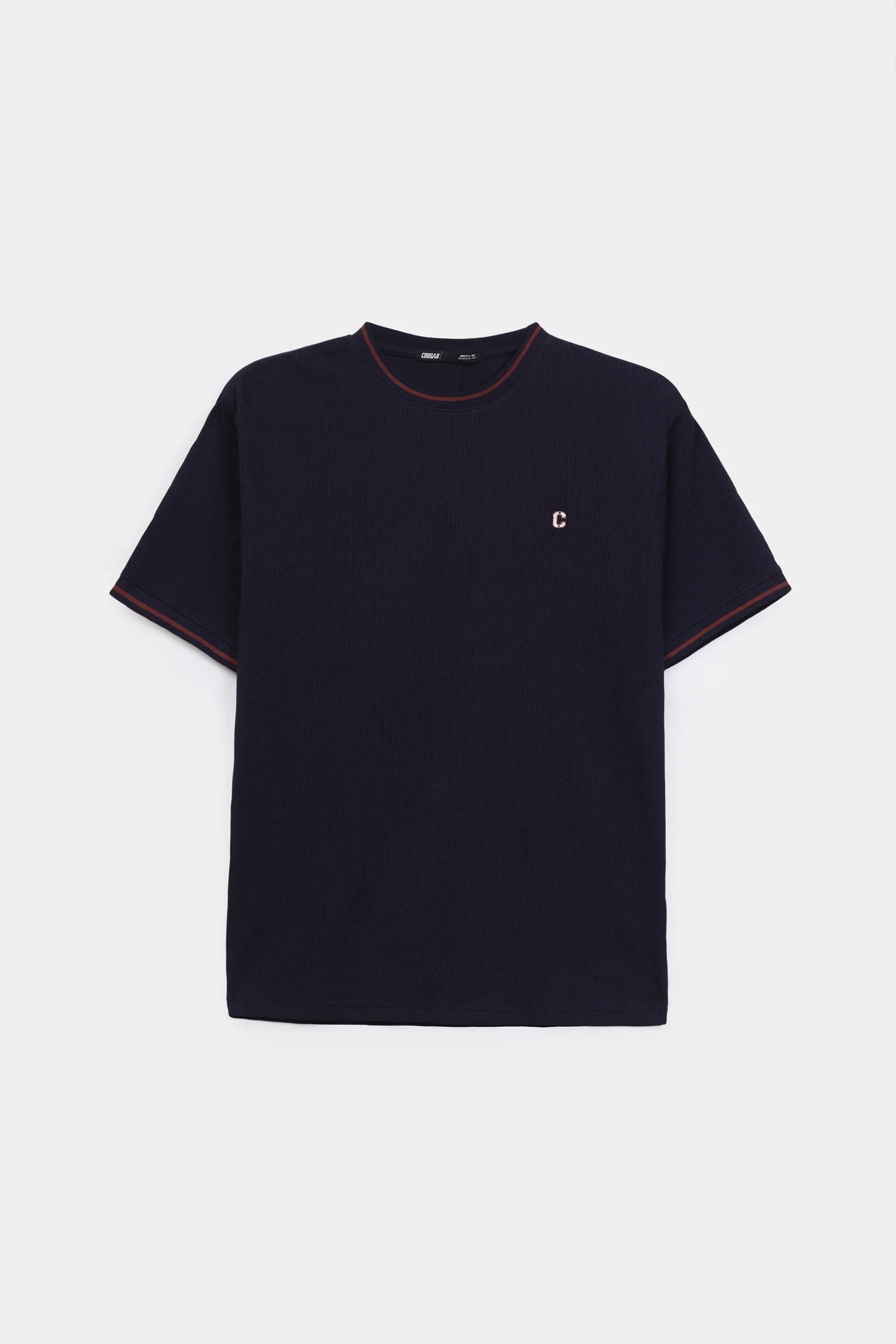 Waffle Knit T-Shirt - Cougar Clothing