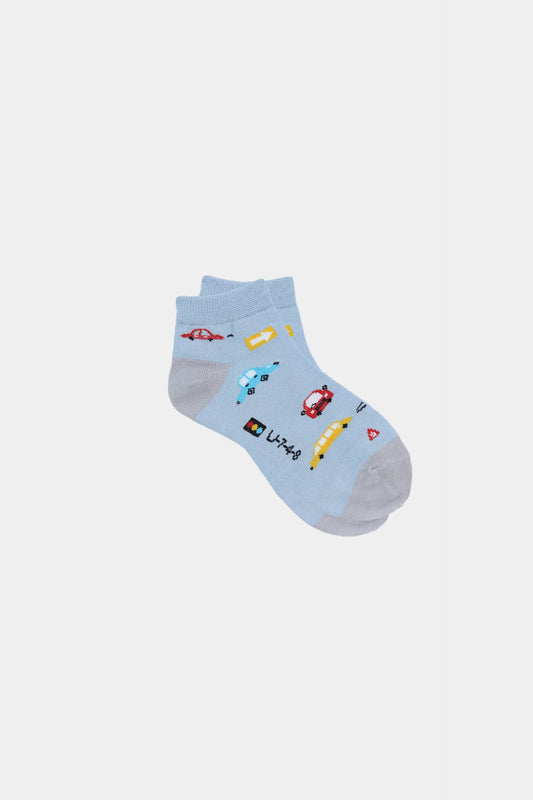Color Block Ankle Socks - Cougar Clothing