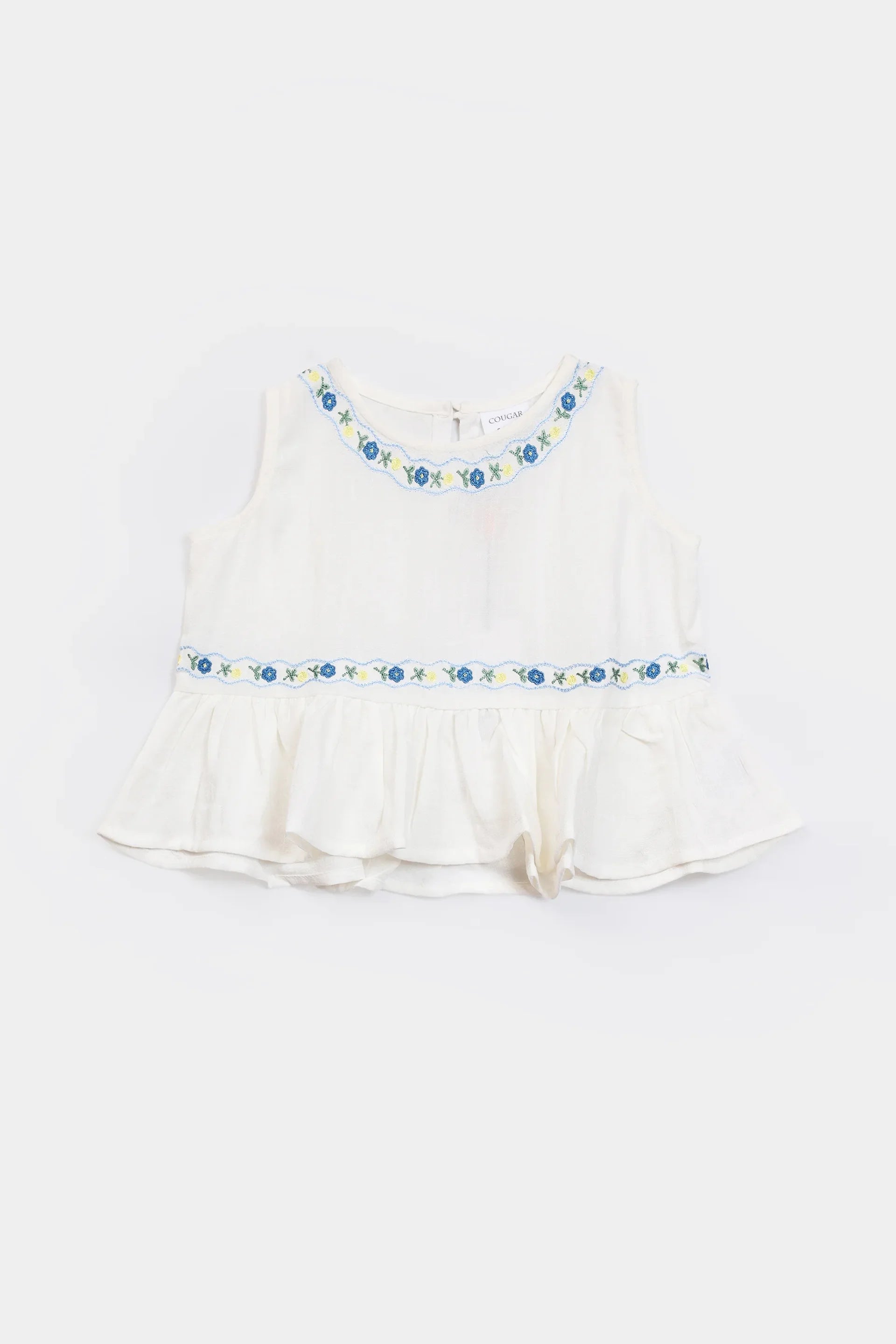 Embroidered Top - Cougar Clothing