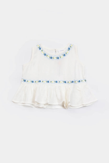 Embroidered Top - Cougar Clothing