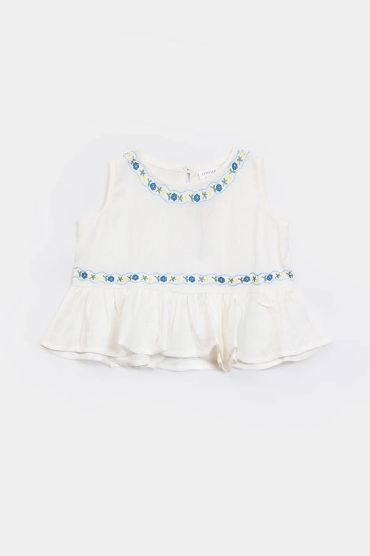 Embroidered Top - Cougar Clothing