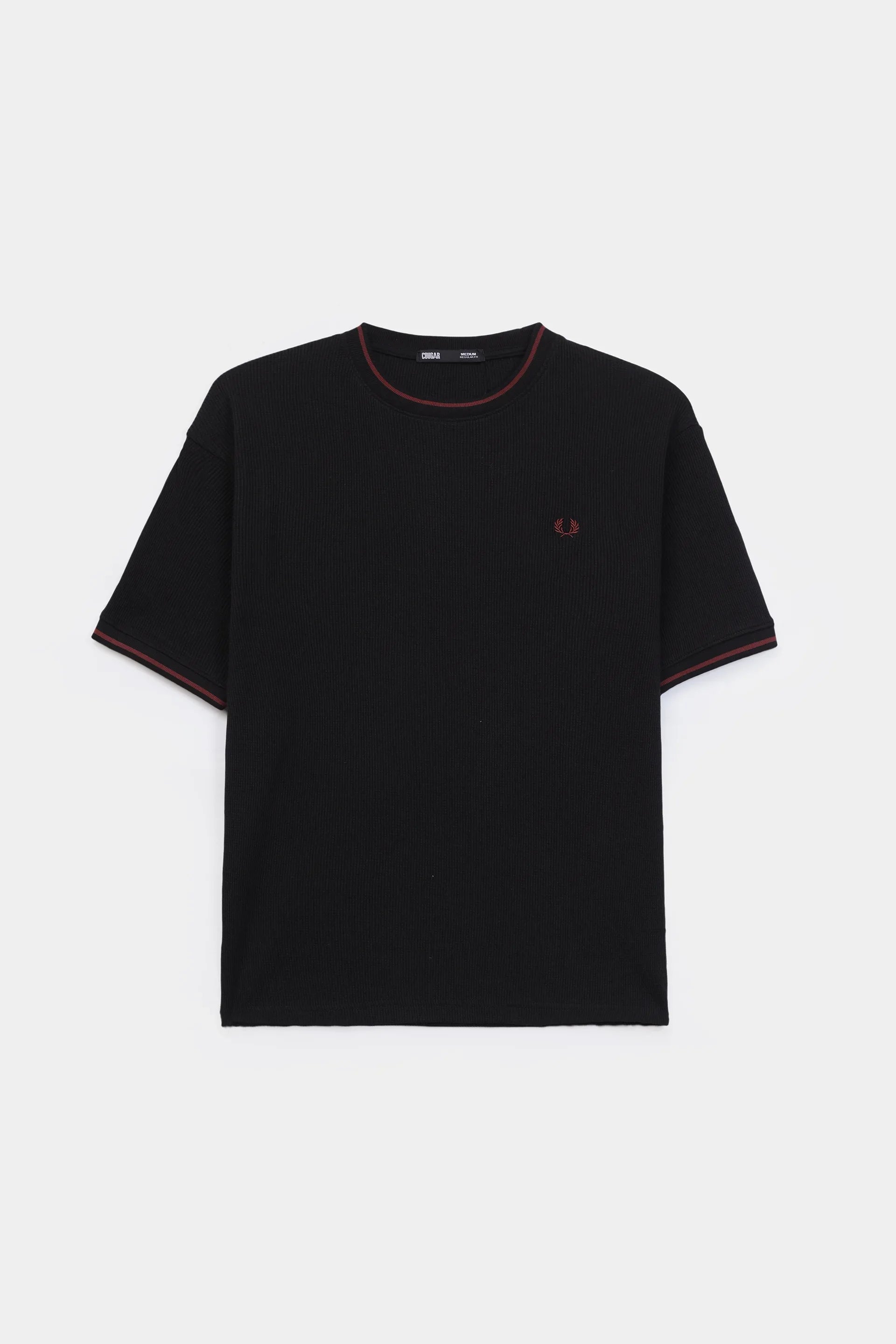 Waffle Knit T-Shirt - Cougar Clothing