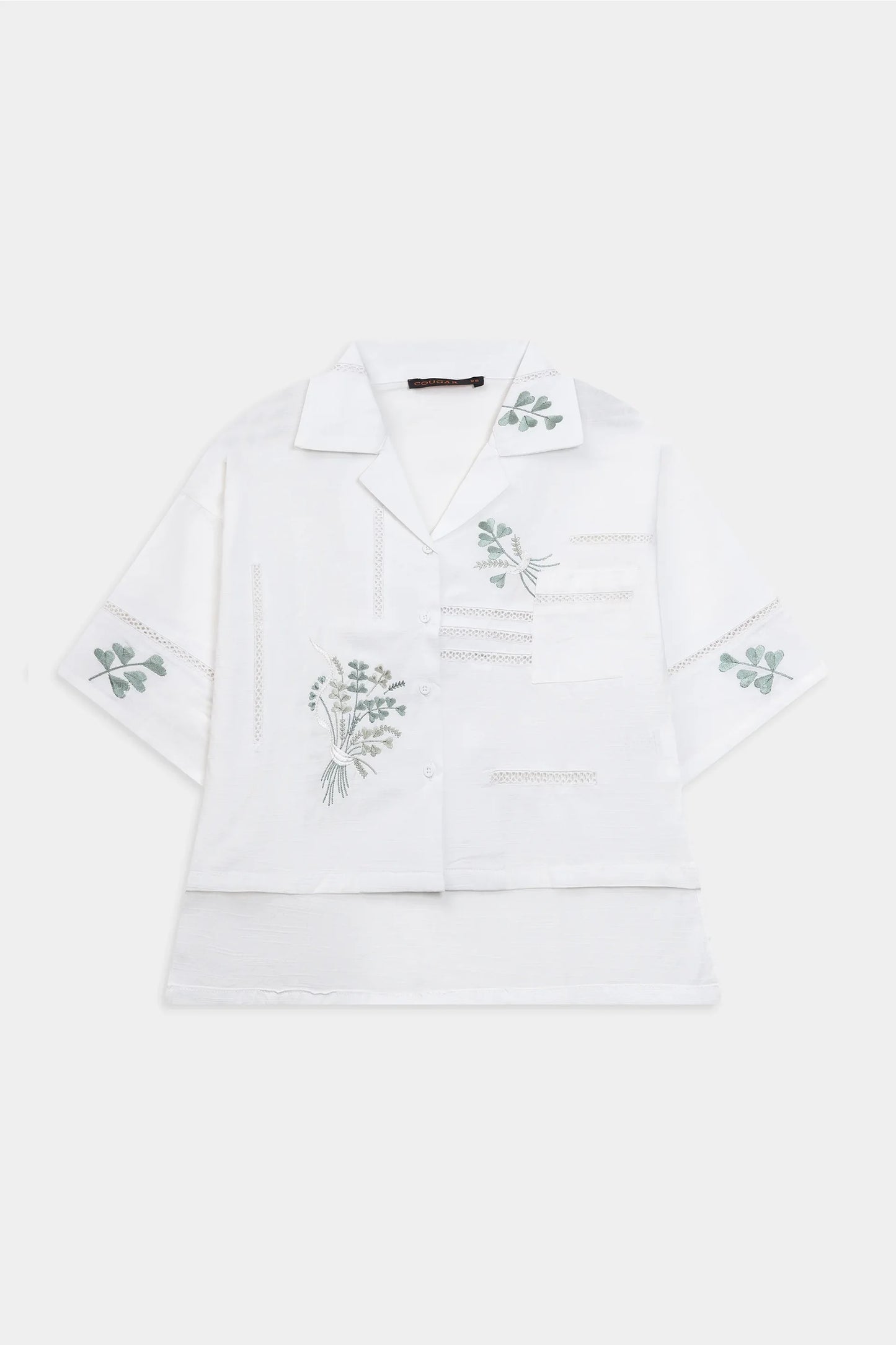 Embroidered Shirt - Cougar Clothing