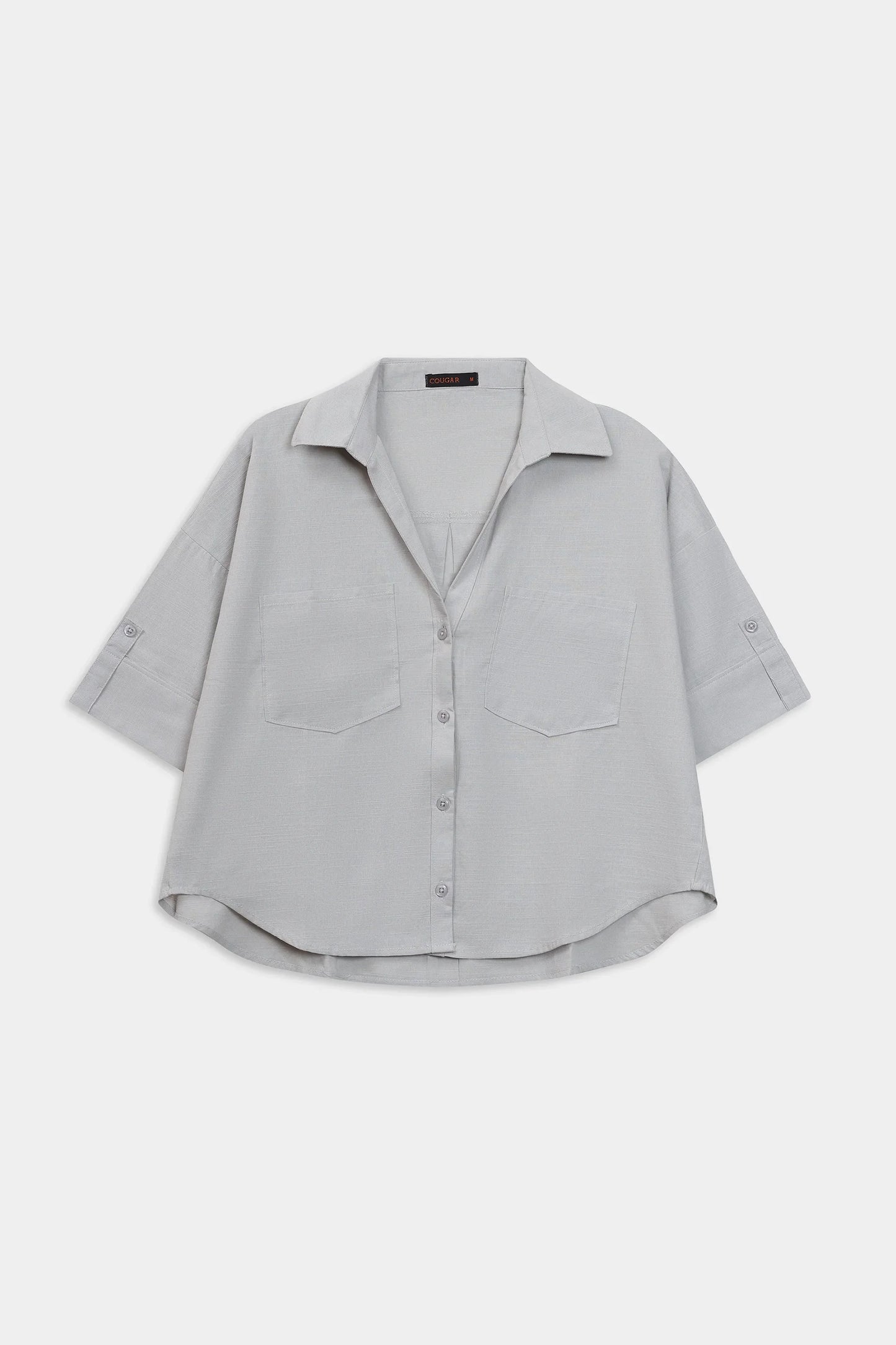 Shirt With Patch Pockets - Cougar Clothing