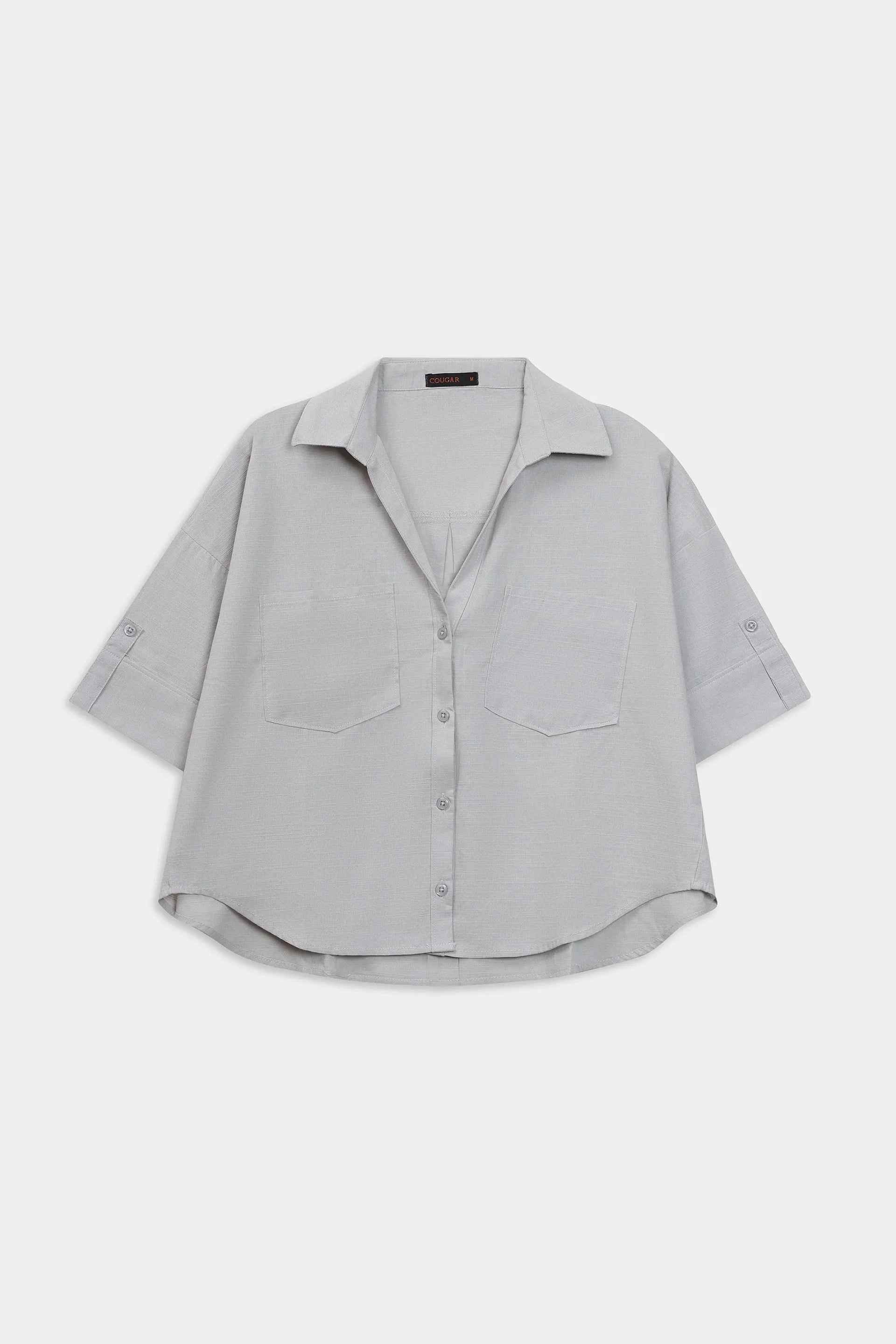 Shirt With Patch Pockets - Cougar Clothing