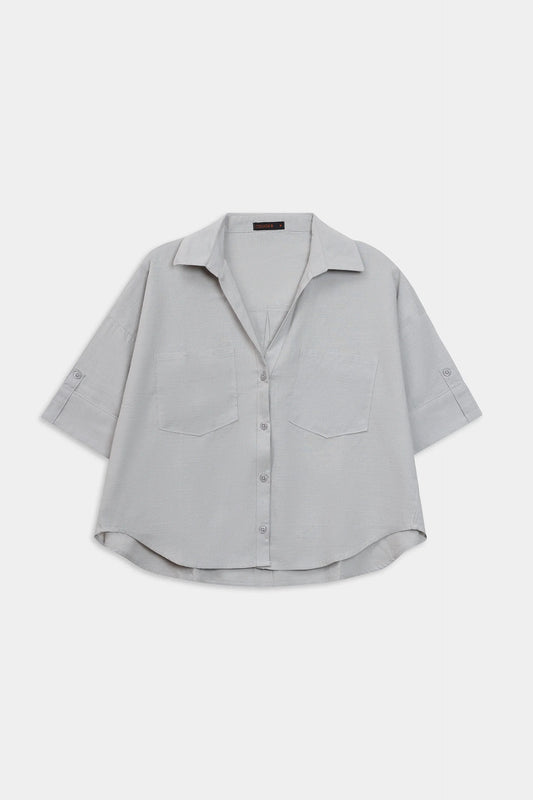 Shirt With Patch Pockets - Cougar Clothing