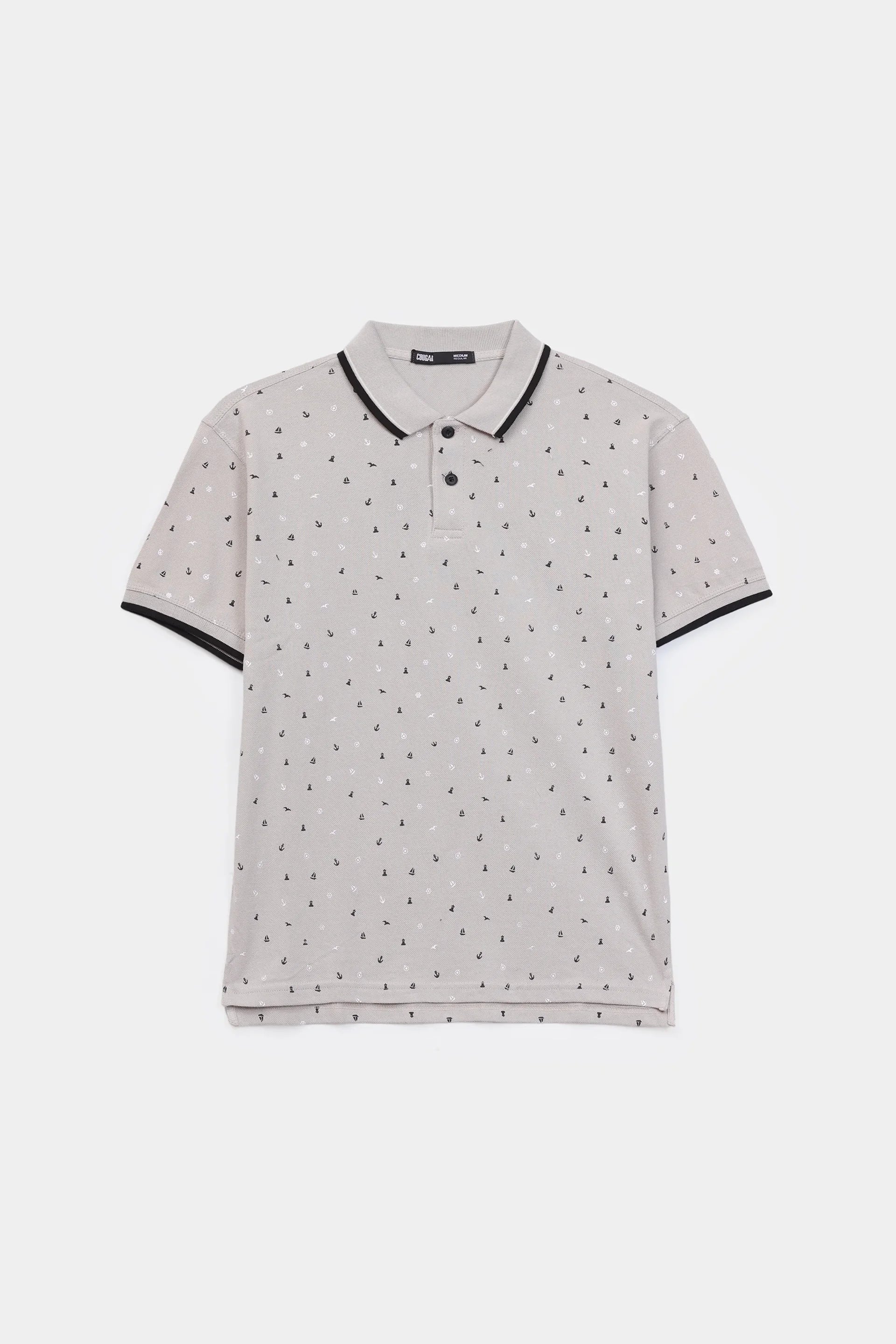 All-Over Printed Polo - Cougar Clothing