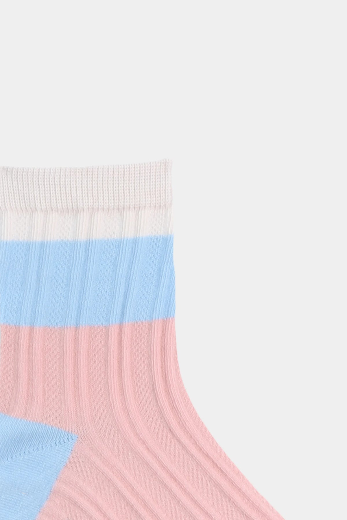 Color Block Ankle Socks - Cougar Clothing