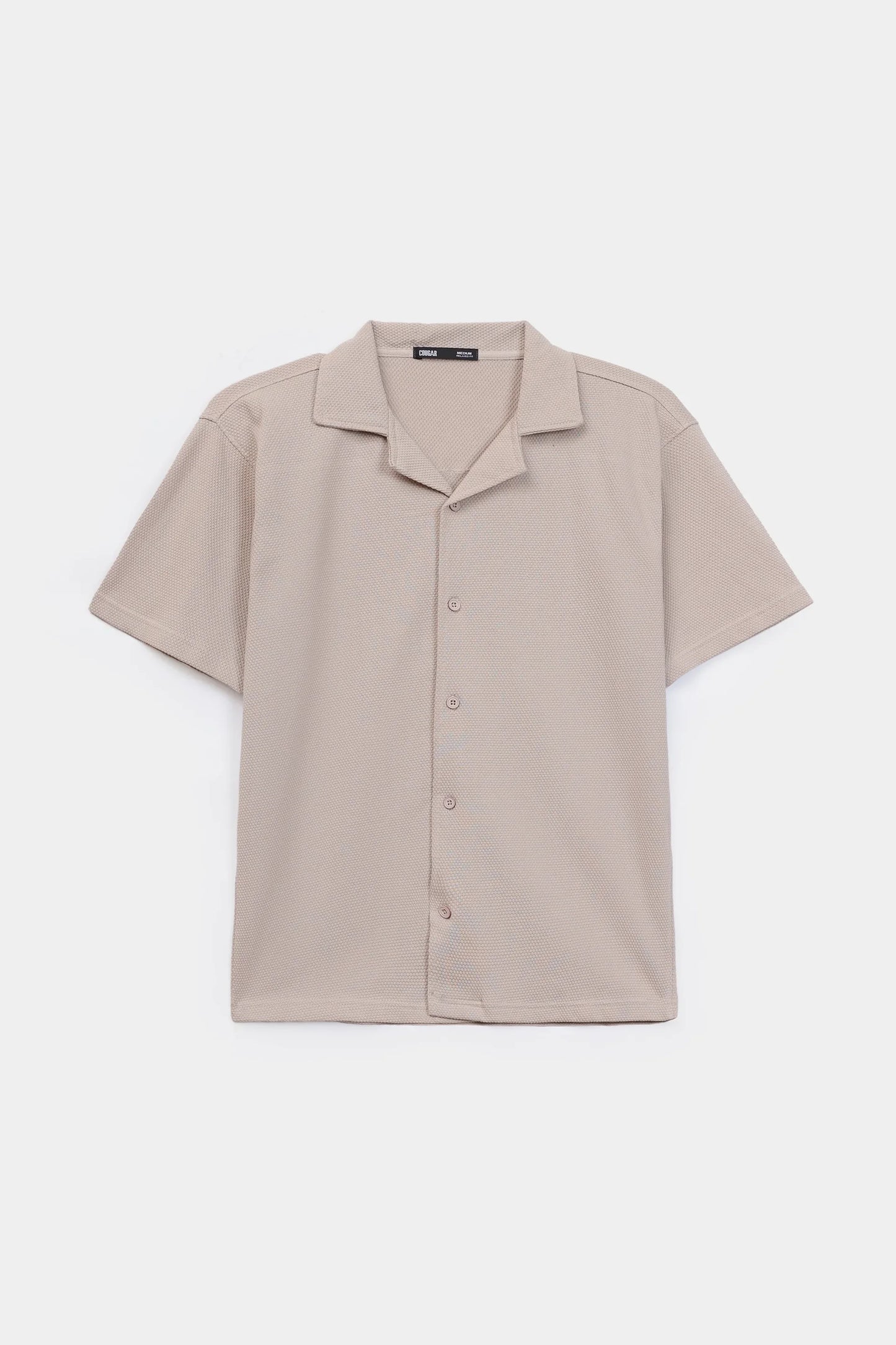 Textured Relaxed Shirt - Cougar Clothing