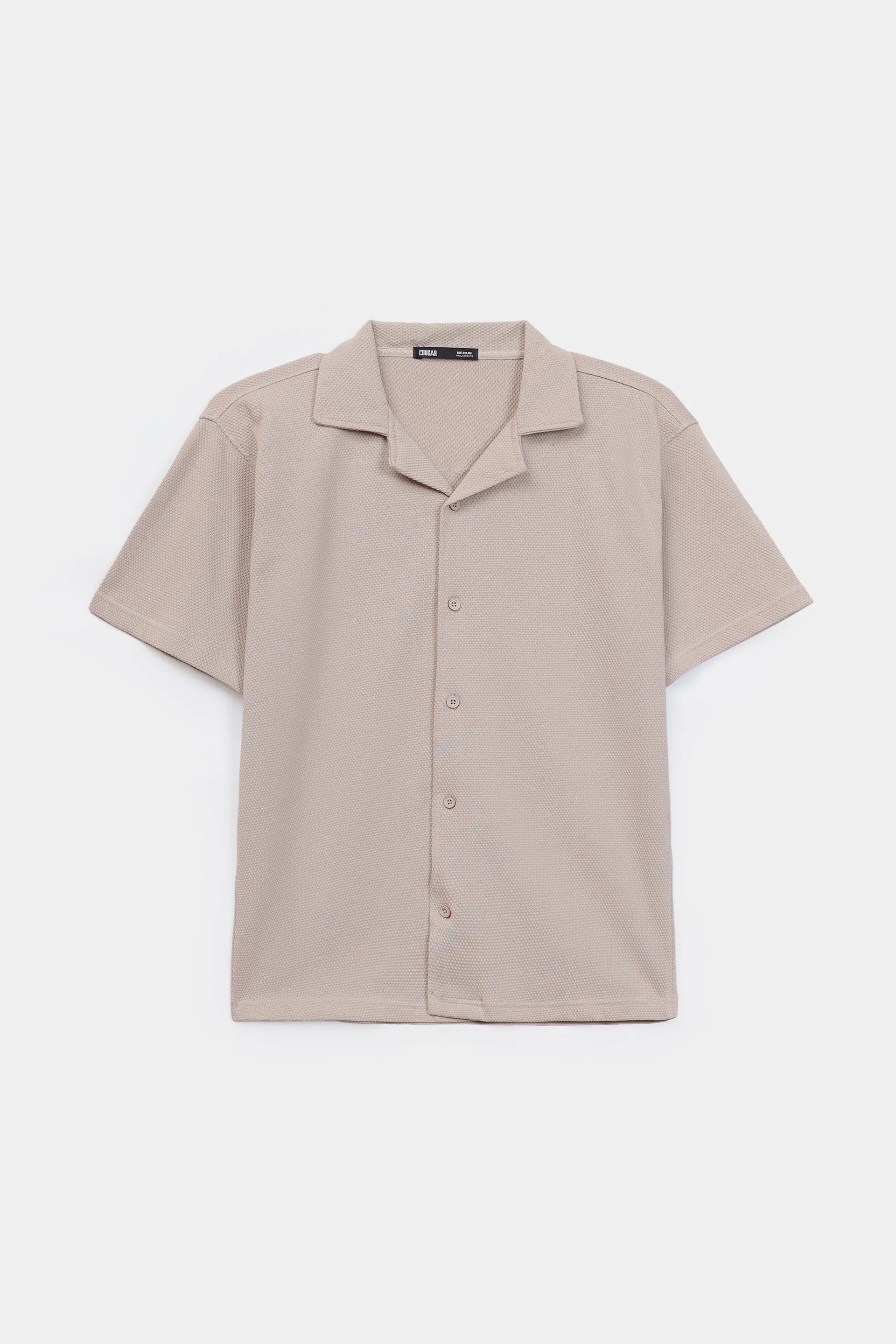 Textured Relaxed Shirt - Cougar Clothing