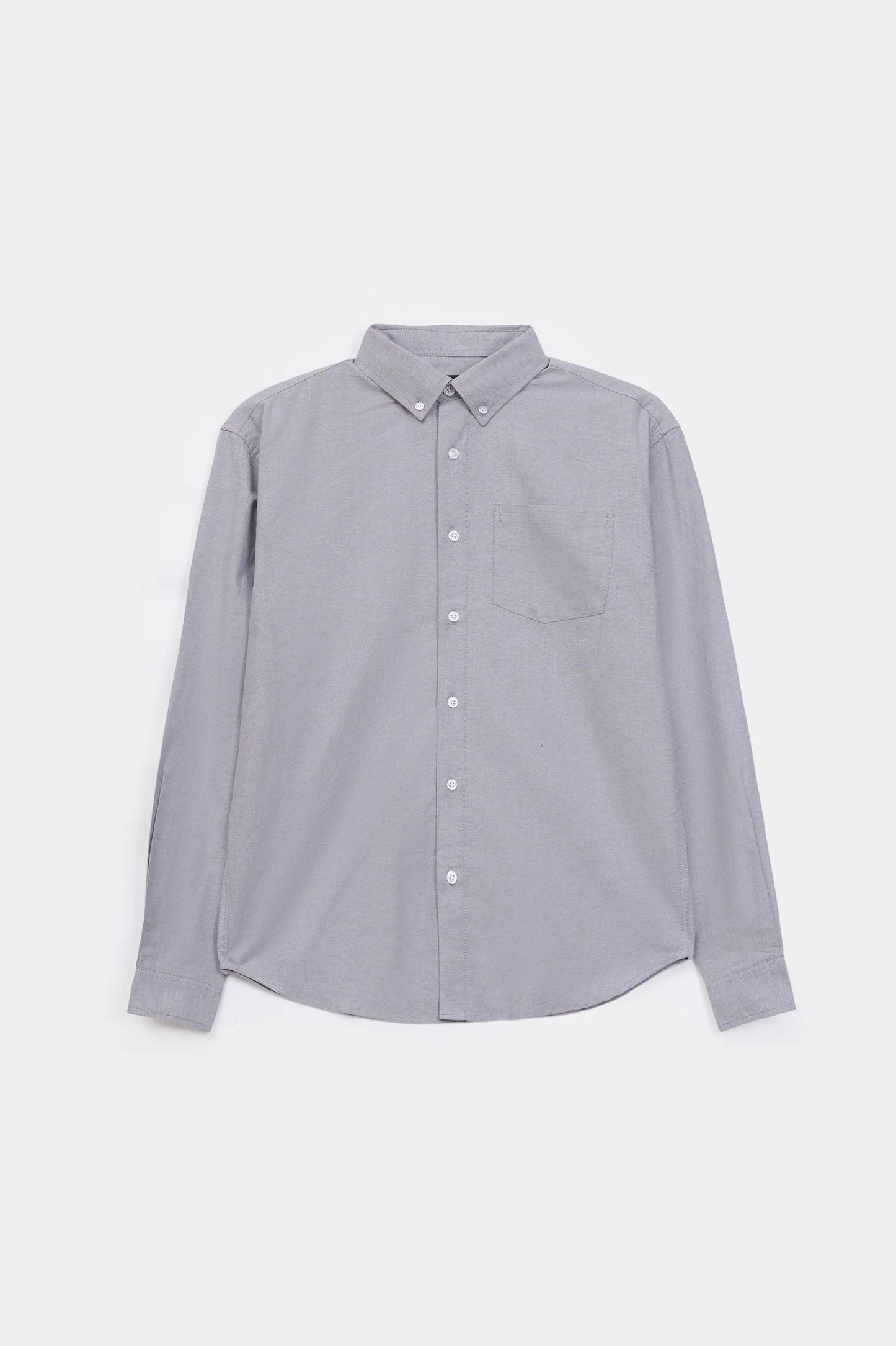 Chambray Button-Down Shirt - Cougar Clothing