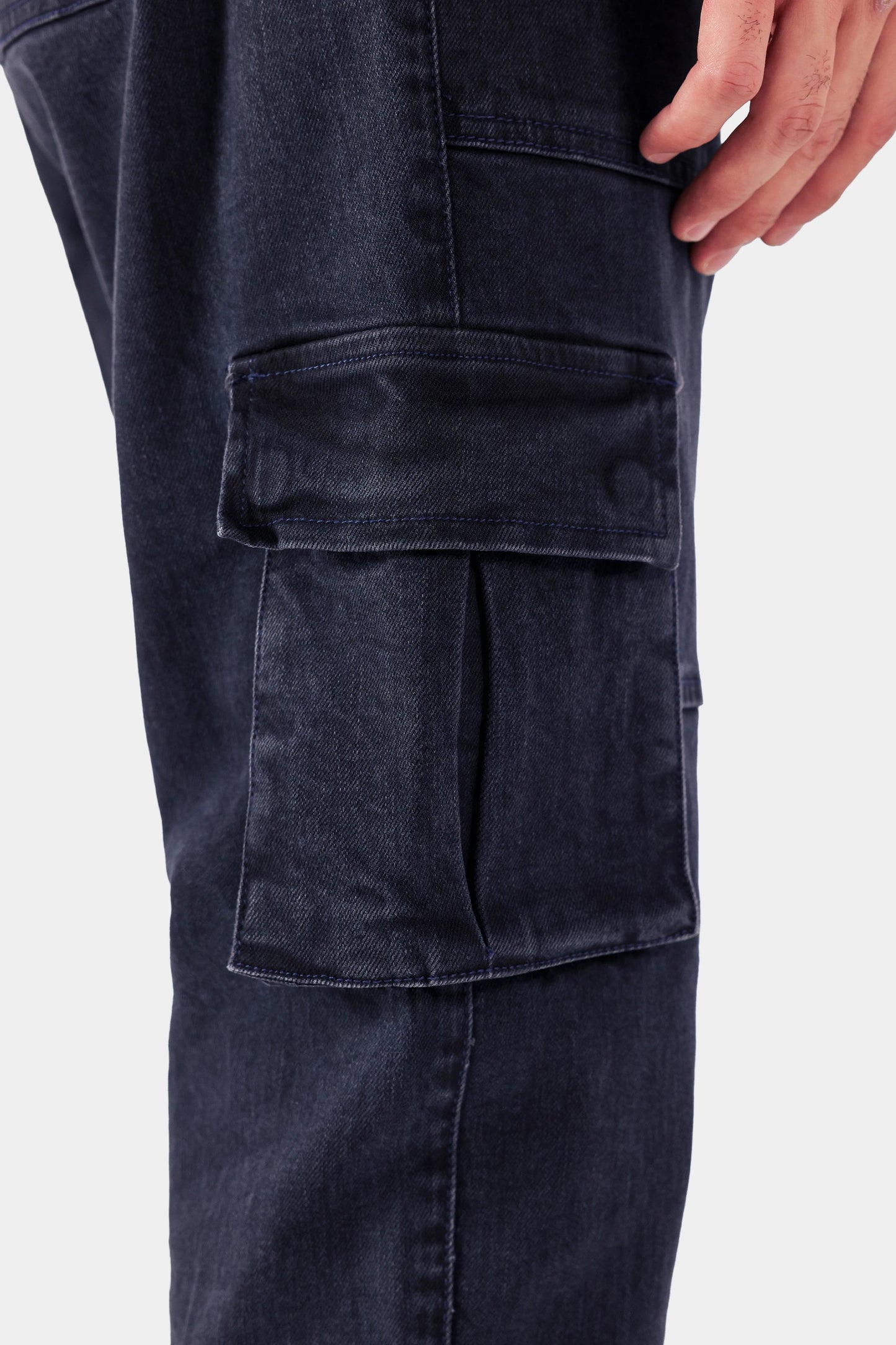 Cargo Denim Trousers - Cougar Clothing