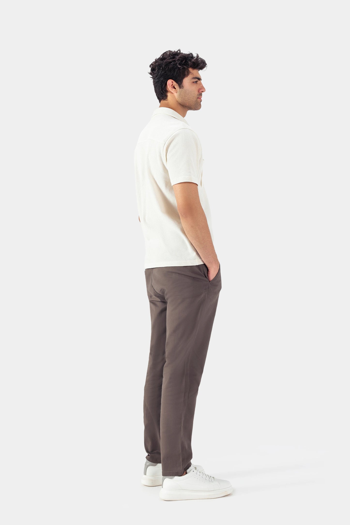 Straight Twill Chino Pants - Cougar Clothing